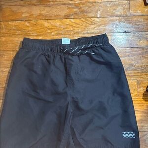 Layer 8 Black Kids Shorts